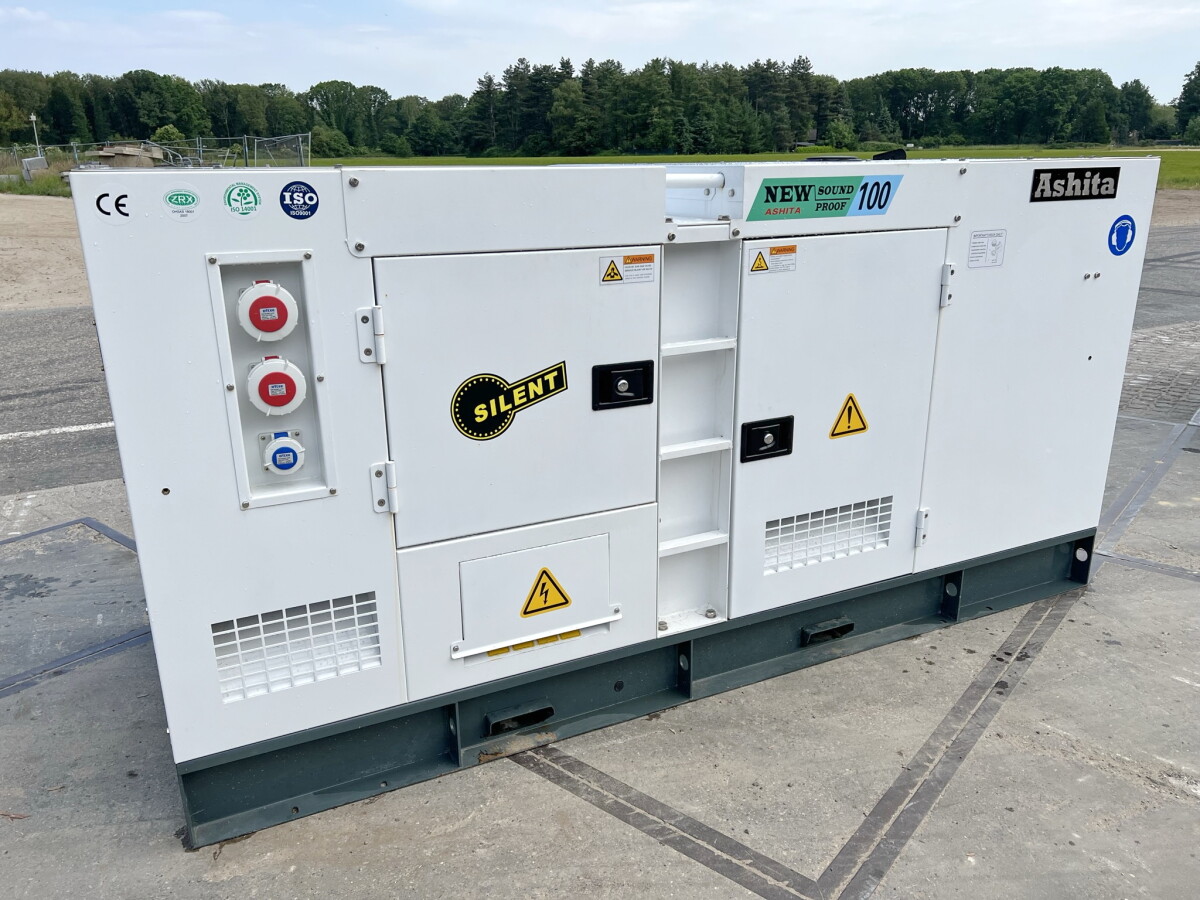 Ashita AG3100 100 KVA Generator Boss Machinery